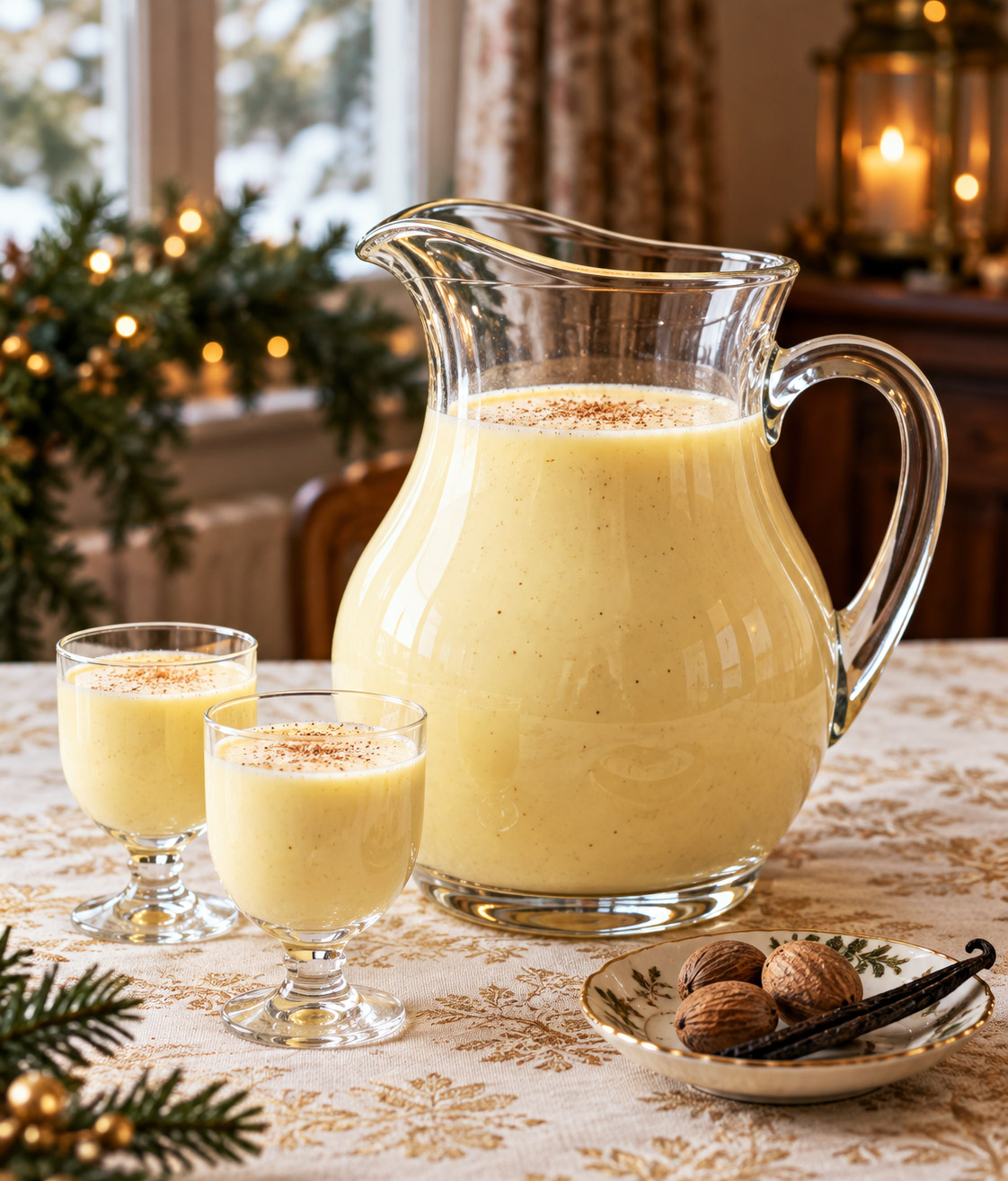 Lait de poule au rhum