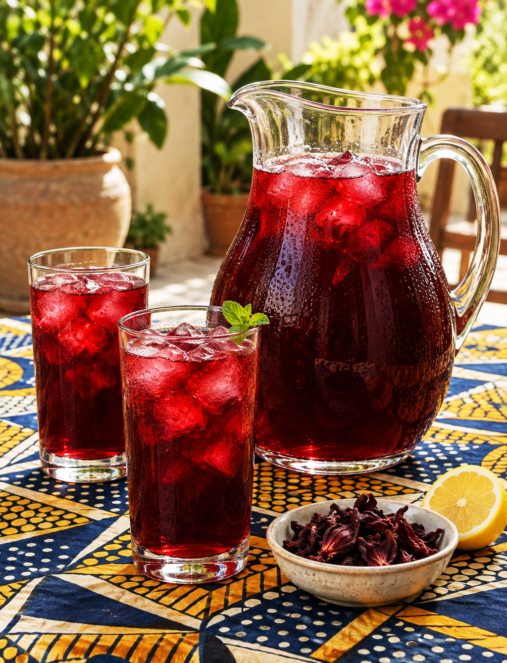 Punch bissap sans alcool