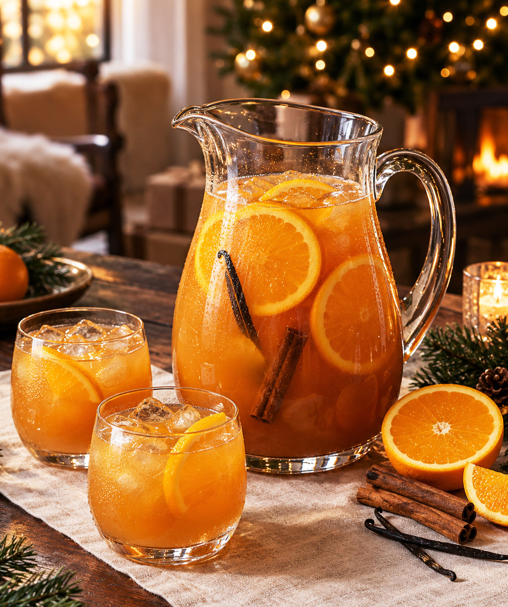Punch de Noel orange epices