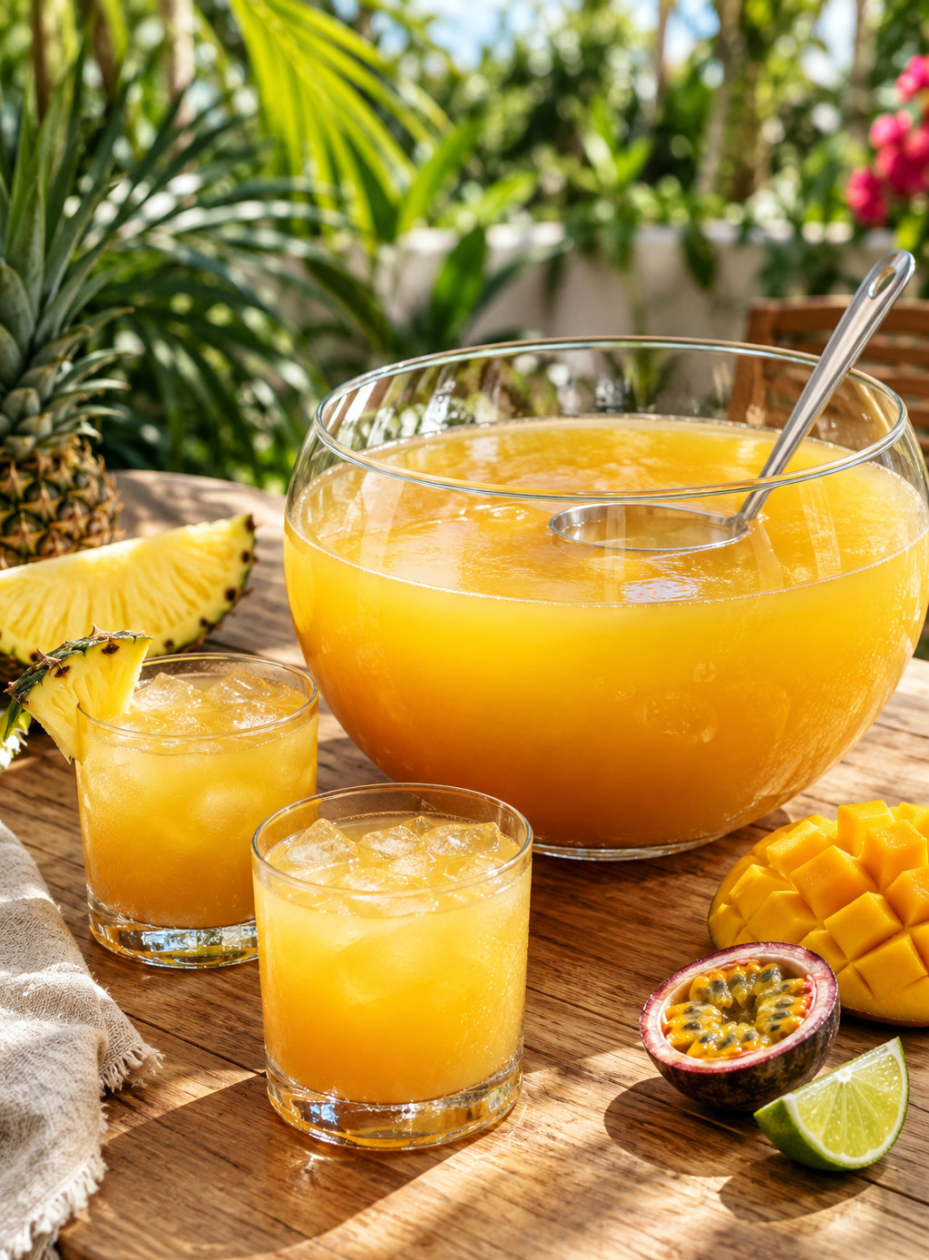 Punch exotique sans alcool
