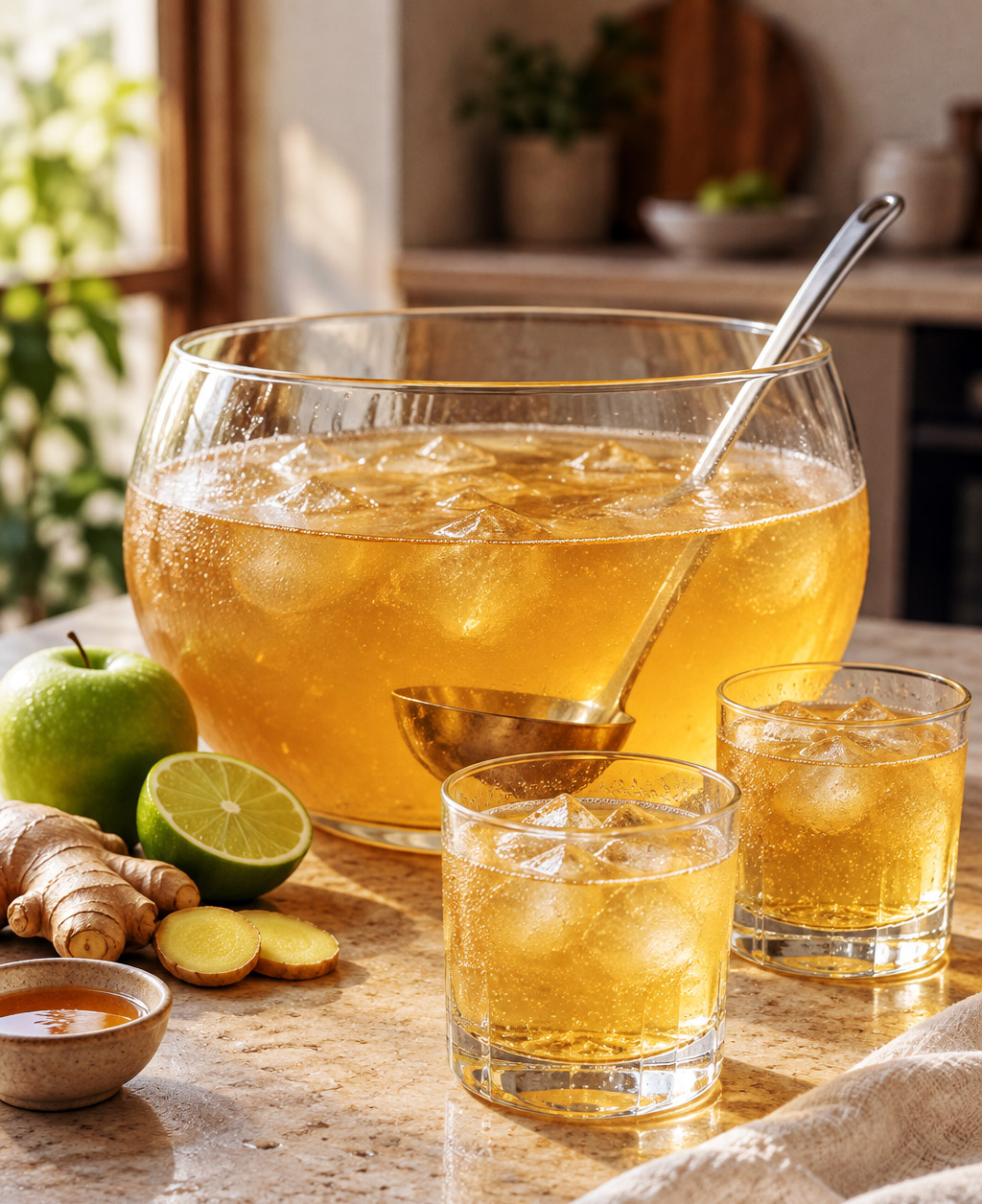 Punch gingembre et ginger ale
