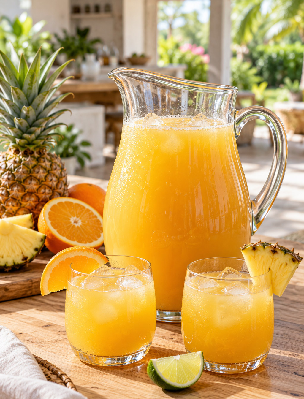 Punch orange ananas sans alcool