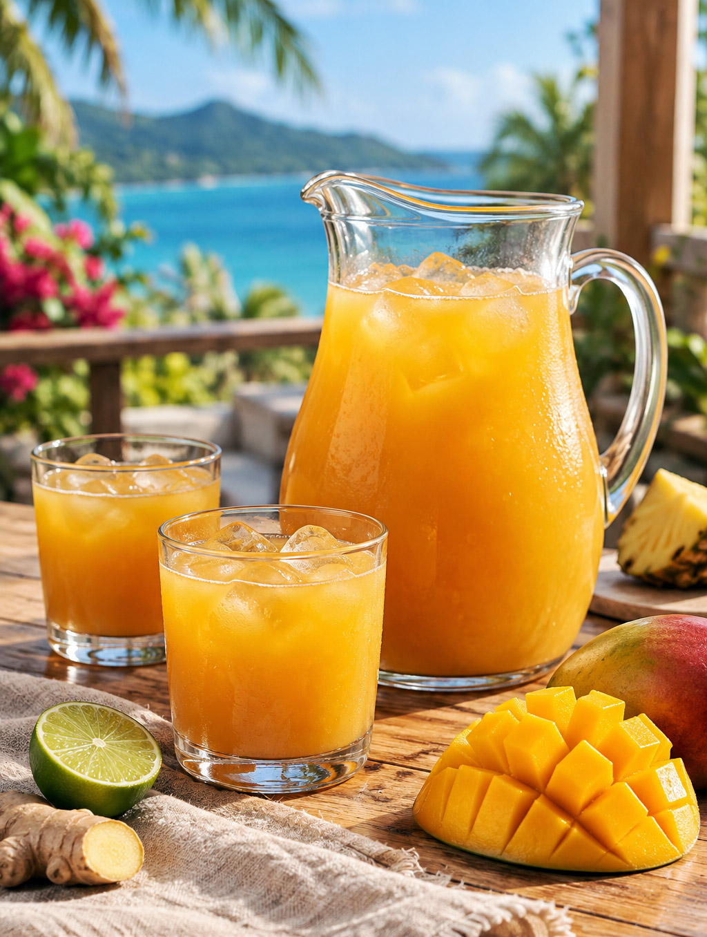 Punch planteur mangue