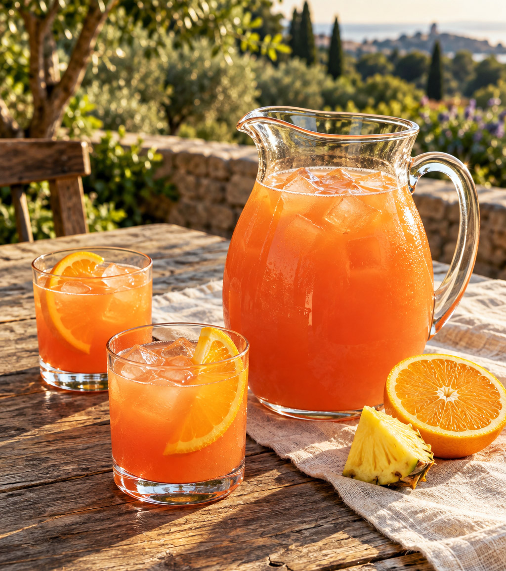 Punch tequila sunrise