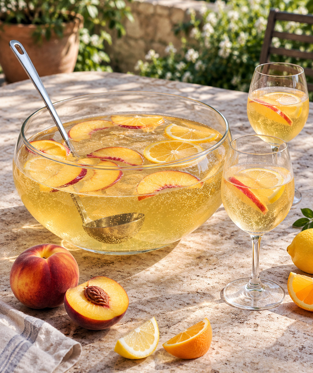 Sangria petillante au prosecco