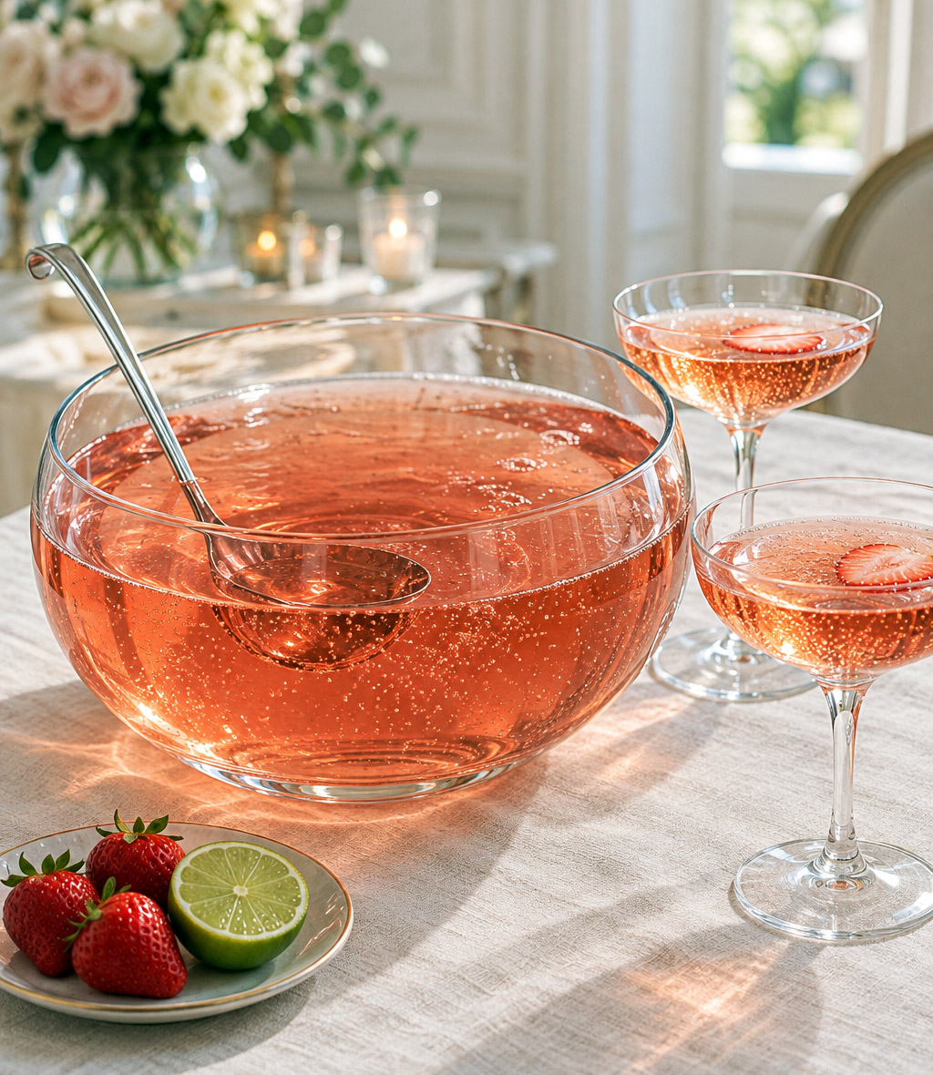 Soupe champenoise rosee