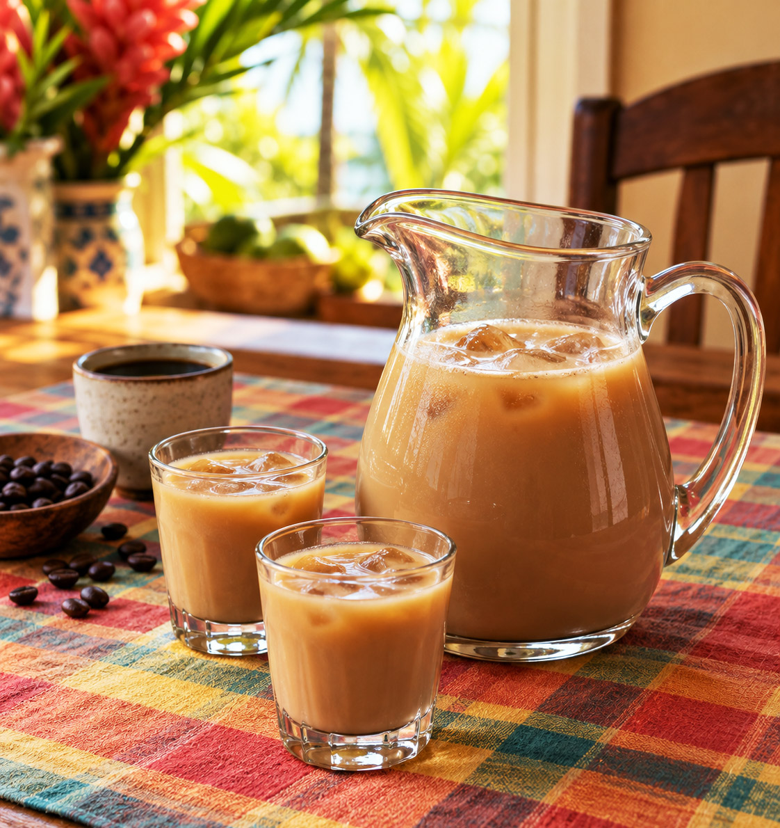 Punch cafe au rhum