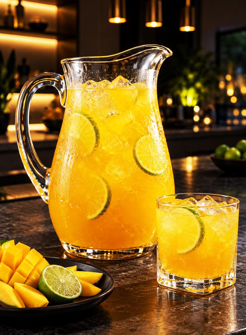 Punch vodka monster et mangue